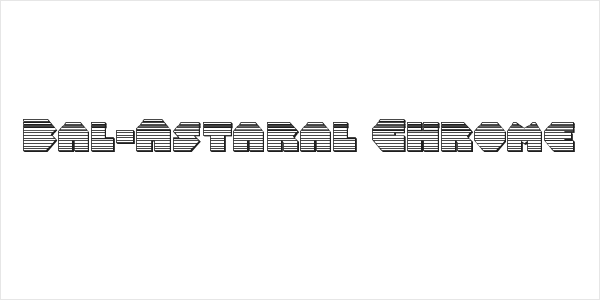 Bal-Astaral Chrome Logo