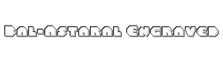 Bal-Astaral Engraved  les polices de caractères gratuit tlcharger