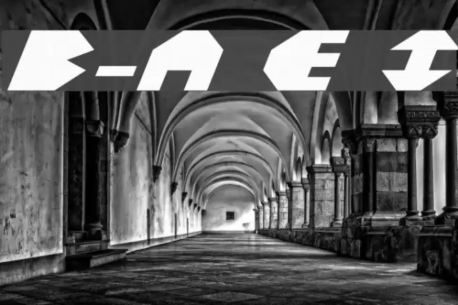 Bal-Astaral Expanded Italic Font examples