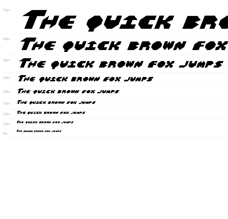 Bal-Astaral Expanded Italic Waterfall