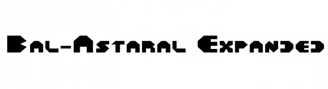 Bal-Astaral Expanded  नि: शुल्क फ़ॉन्ट्स डाउनलोड