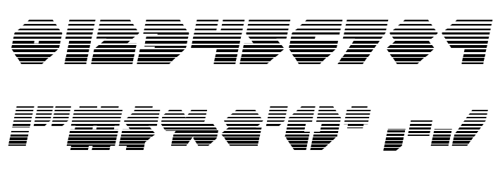 Bal-Astaral Gradient Italic Font OTHER CHARS
