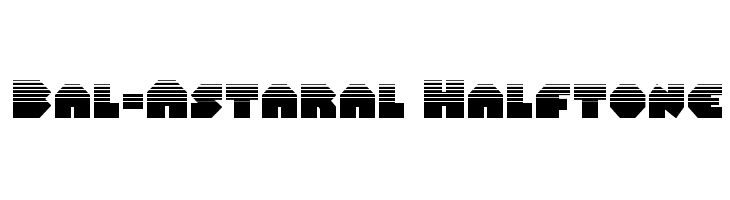 Bal-Astaral Halftone  baixar fontes gratis