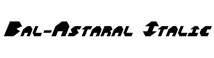Bal-Astaral Italic  नि: शुल्क फ़ॉन्ट्स डाउनलोड