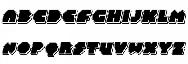Bal-Astaral Punch Italic Schriftart Groß