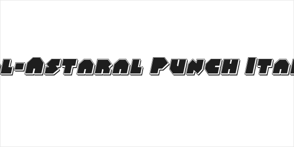 Bal-Astaral Punch Italic Logo