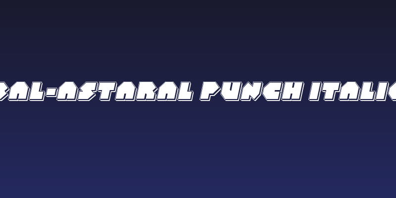 Bal-Astaral Punch Italic Social Header