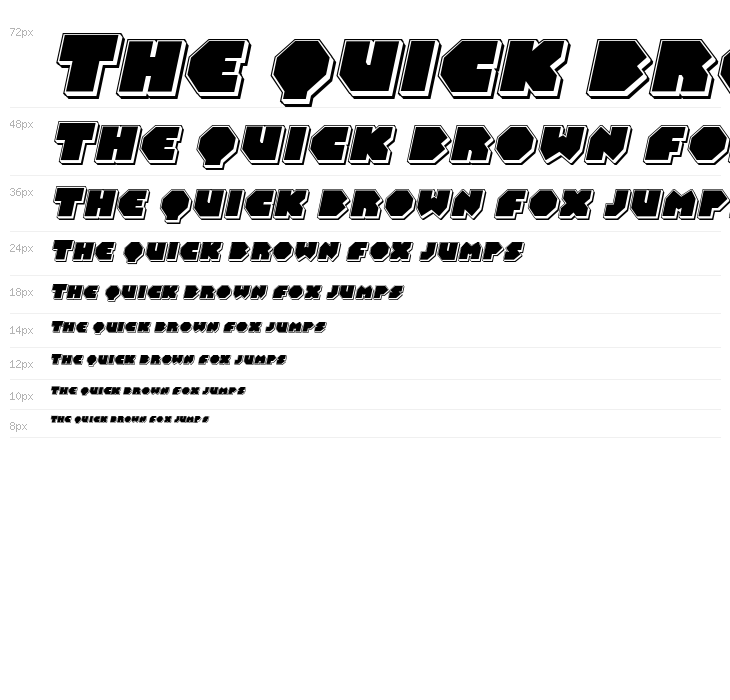 Bal-Astaral Punch Italic Waterfall