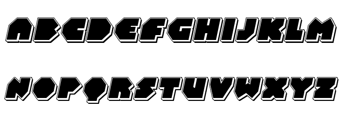 Bal-Astaral Punch Italic Font LOWERCASE