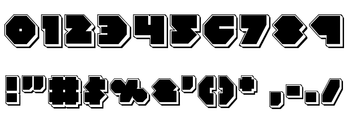 Bal-Astaral Punch Font OTHER CHARS