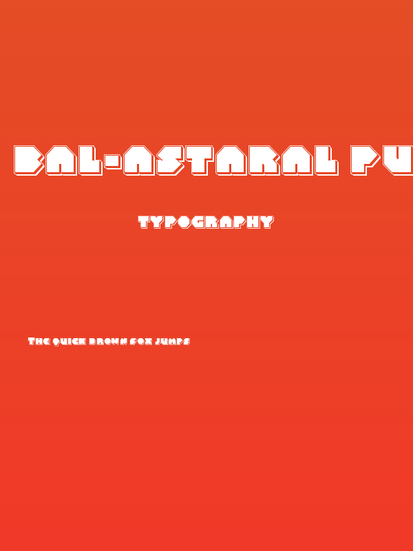 Bal-Astaral Punch Poster