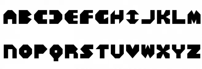 Bal-Astaral フォント 大文字