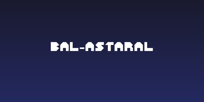 Bal-Astaral Social Header