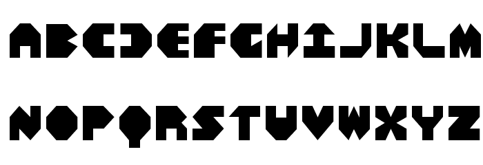 Bal-Astaral Font LOWERCASE