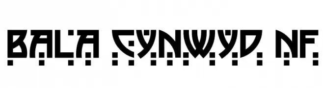Bala Cynwyd NF  Скачать бесплатные шрифты