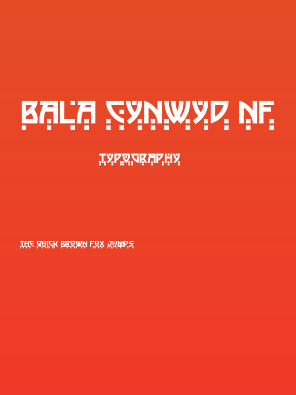 Bala Cynwyd NF Poster