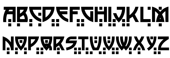 BalaCynwydNF Font LOWERCASE