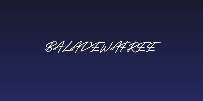 BaladewaFREE Social Header
