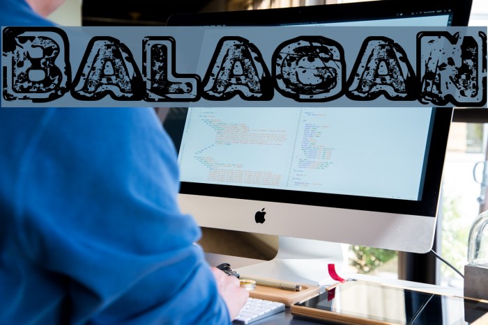 Balagan Font examples