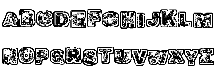 Balagan Font LOWERCASE
