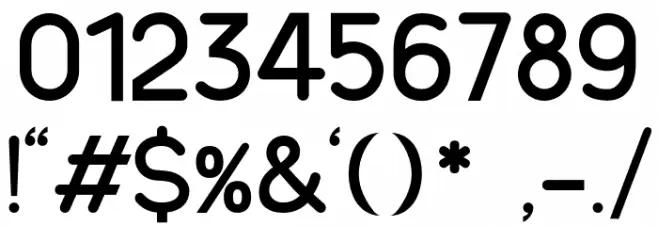 Balakhani-Regular Font OTHER CHARS