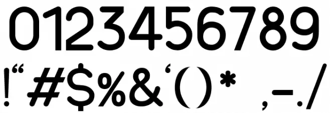 Balakhani-Regular Font OTHER CHARS