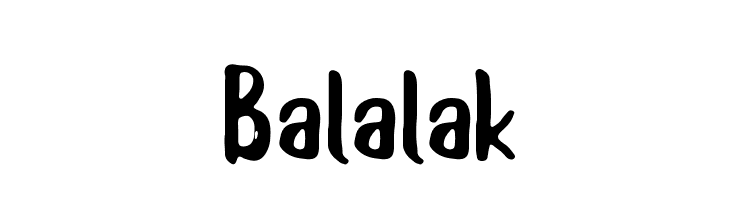 Balalak  Free Fonts Download