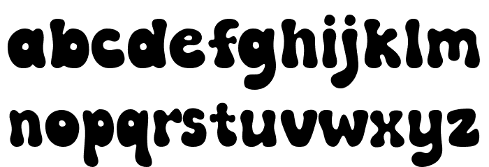 Balance Groovy Groovy Font LOWERCASE