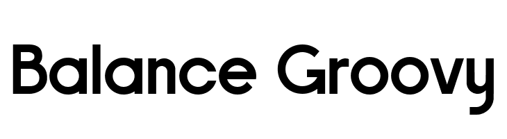 Balance Groovy  baixar fontes gratis