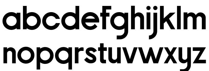 Balance Groovy Font LOWERCASE