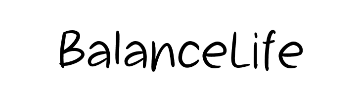 Balance Life  les polices de caractères gratuit tlcharger
