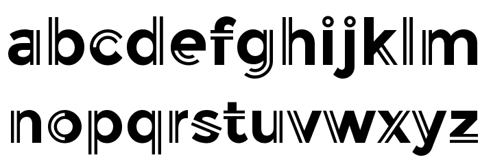 Balans-Normal Font LOWERCASE