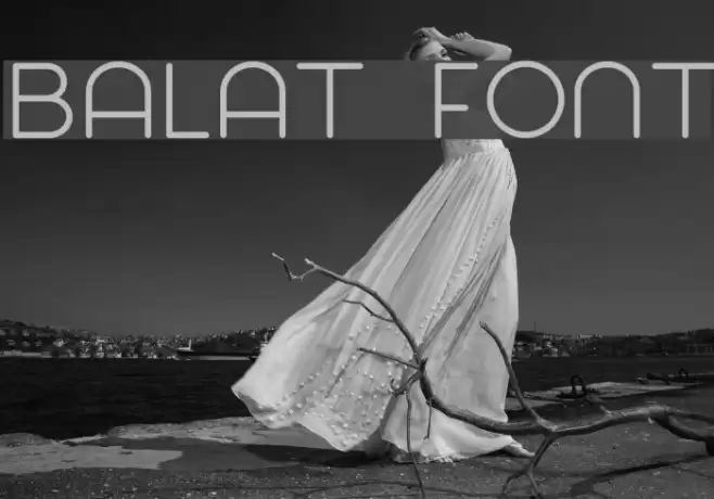 Balat Font examples