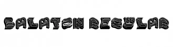 Balaton Regular  Frei Schriftart Herunterladen