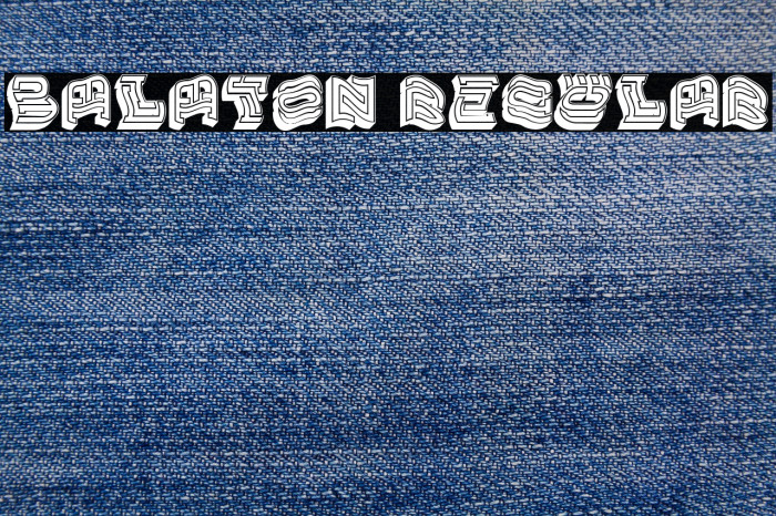 Balaton Regular Example 1