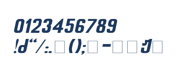 Balavery-ITV Italic Other Characters