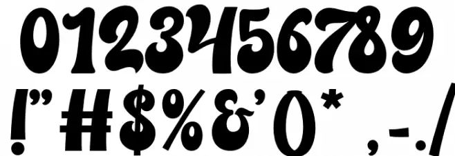 Balbaleo Font OTHER CHARS