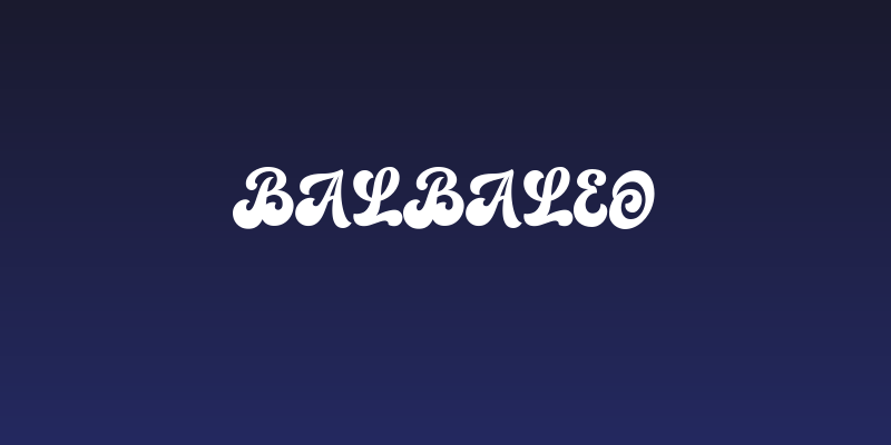Balbaleo Social Header