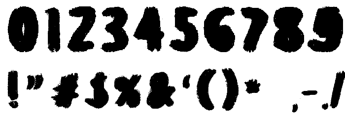 Balballa Font OTHER CHARS