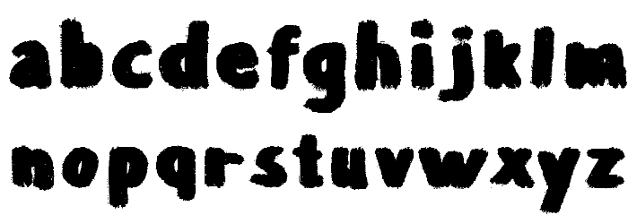 Balballa Font LOWERCASE