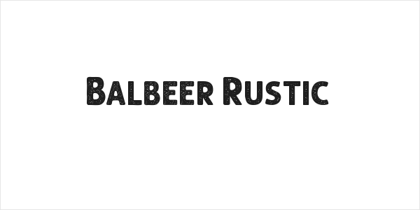 Balbeer Rustic Logo