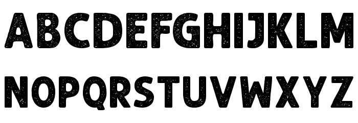 Balbeer Rustic Font LOWERCASE