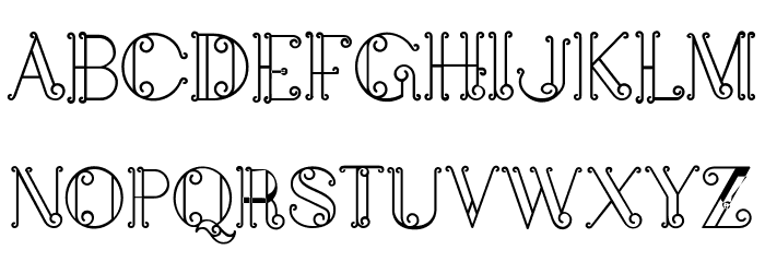 Balcon a lisbonne Font LOWERCASE