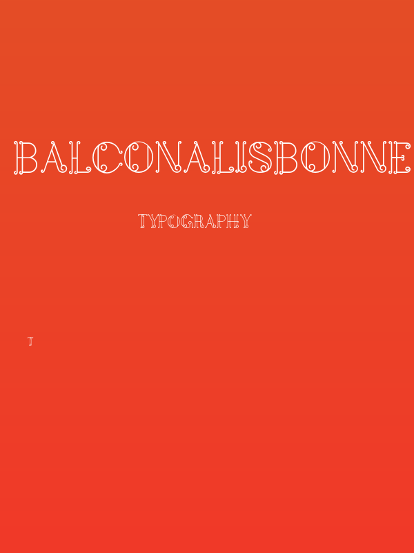 Balconalisbonne Poster