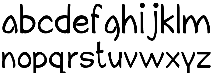 Balcony 101 Font LOWERCASE