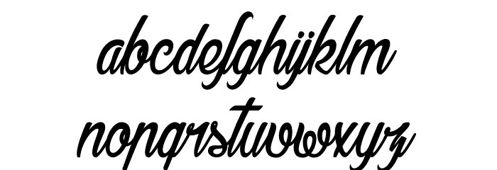 Baldaquin 2_PersonalUseOnly Font LOWERCASE