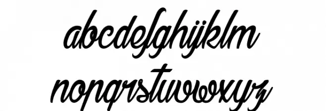 Baldaquin 2_PersonalUseOnly Schriftart Kleinbuchstaben