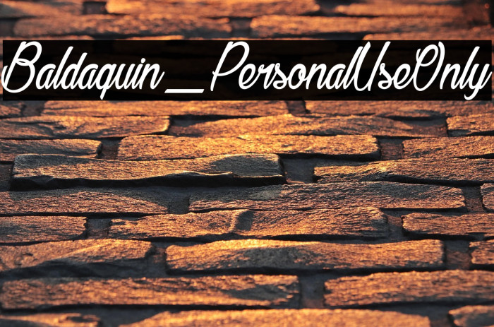 Baldaquin_PersonalUseOnly Example 1