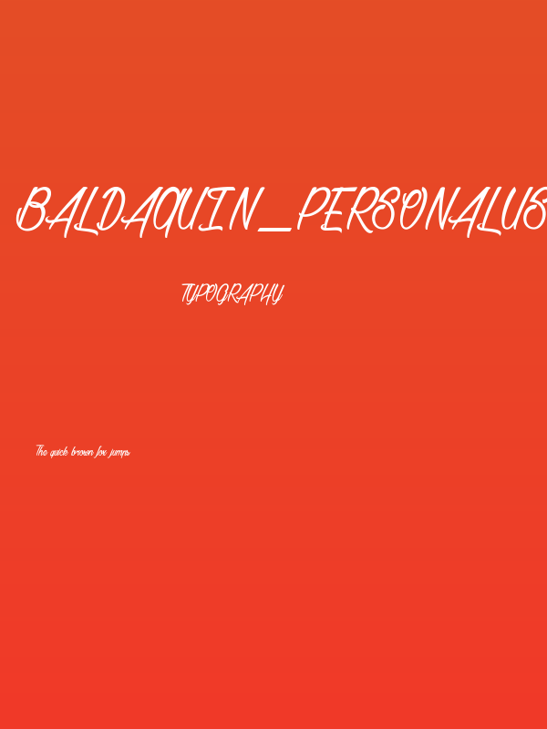 Baldaquin_PersonalUseOnly Poster