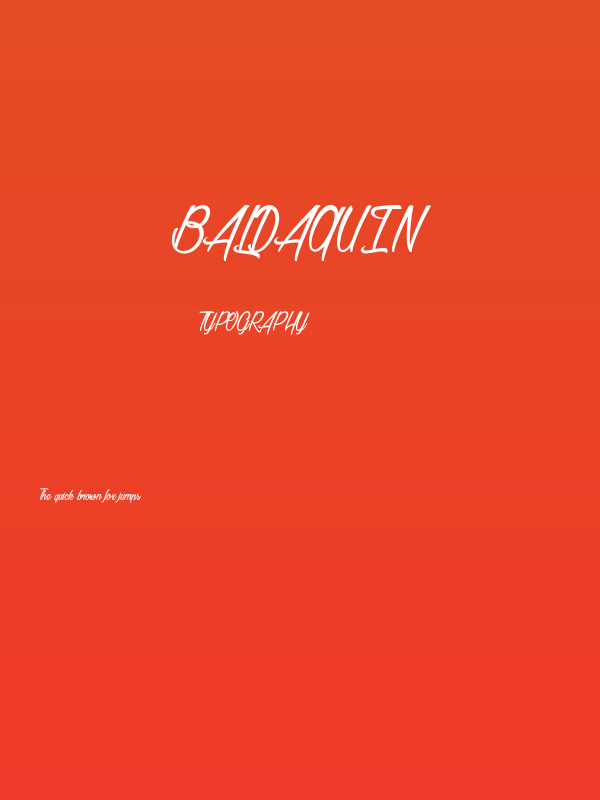 Baldaquin Poster